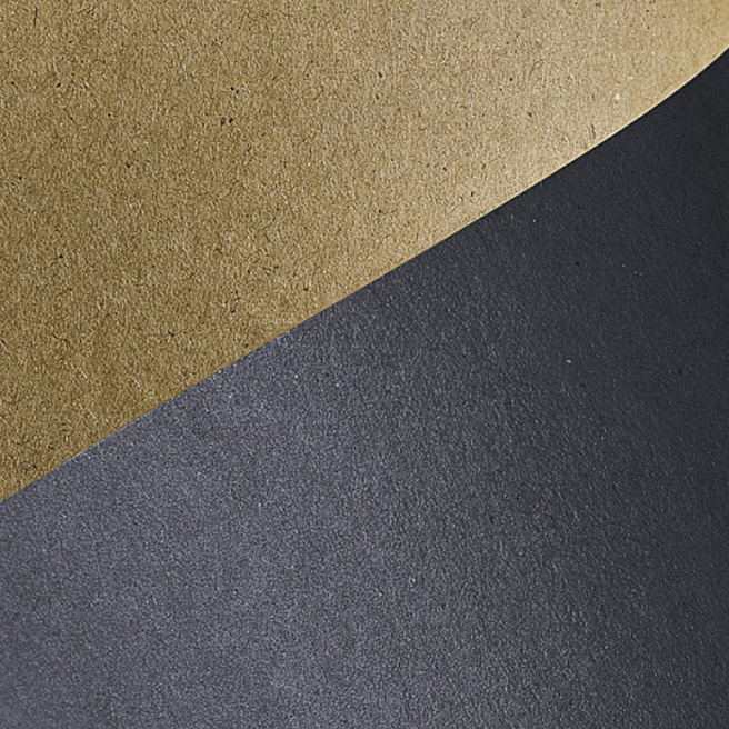Дизайнерский картон GPapieru A4 KRAFT, тёмно-синий, 1 лист, 275гр