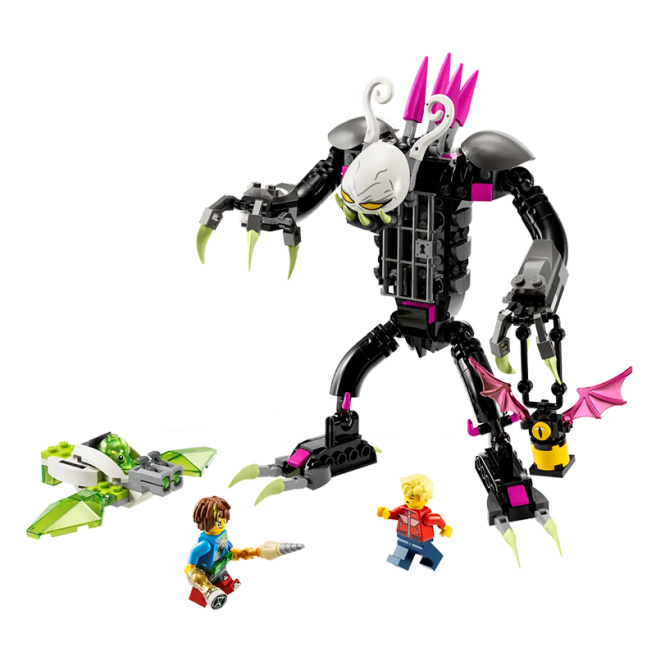 Constructor LEGO Dreamzzz Gardianul sumbru al monstrului într-o cușcă