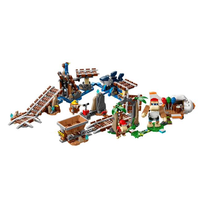 Конструктор LEGO Super Mario Дополнительный набор "Поездка на тележке Diddy Kong"