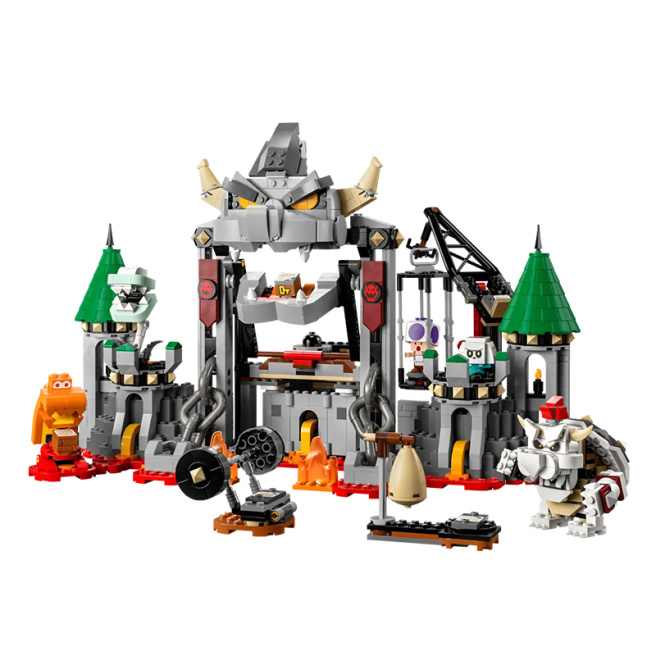 Конструктор LEGO Super Mario Дополнительный набор «Битва за замок Сухого Баузера»