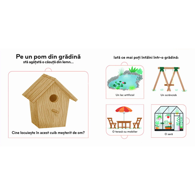Grădina. Cartea mea cu ilustrații