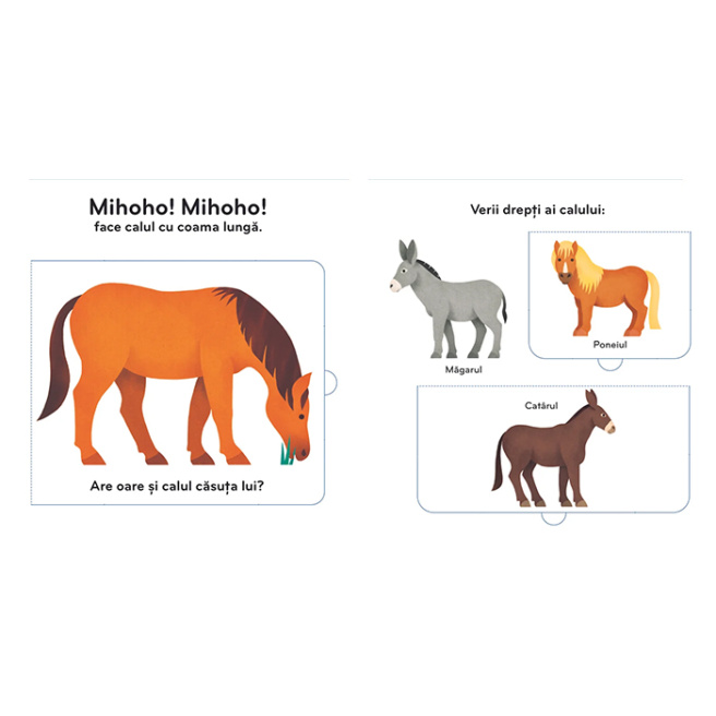 Animalele de la fermă. Cartea mea cu ilustrații
