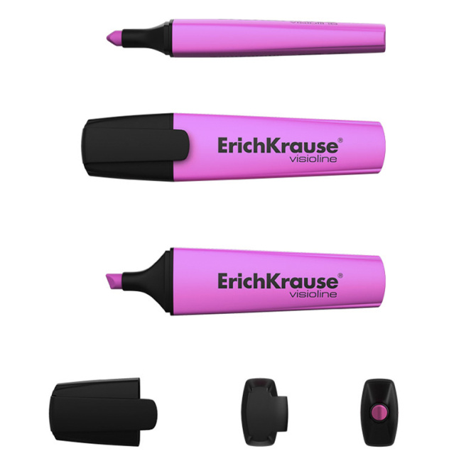 Textmarker ErichKrause V-12, roz