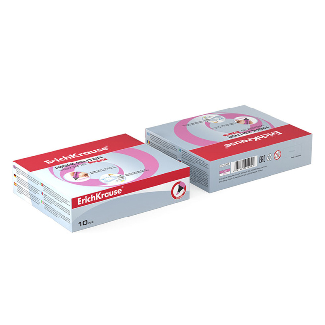 Textmarker ErichKrause V-12, roz