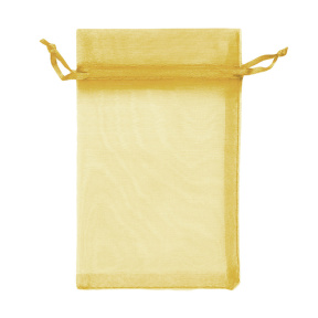 Pungă organza 10x15, culoare aurie