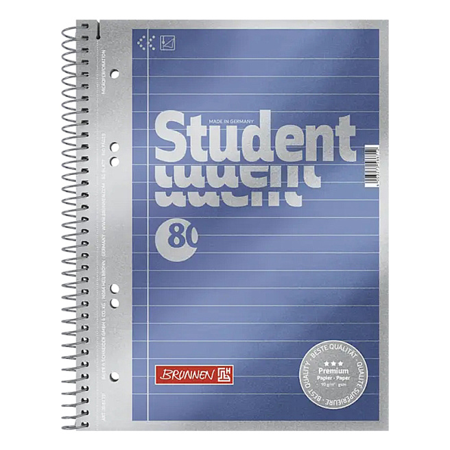 Тетрадь А5 линейка Premium Student