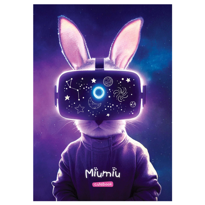 Тетрадь A5 40л. Евро клетка MESHU "Miumiu"