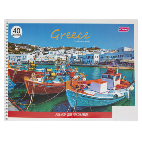 Альбом для рисования Greece 40 листов 100 г/м