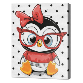 Pinguin în ochelari