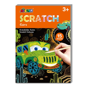 Mini carte scratching: Cars