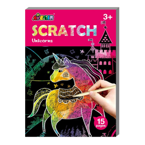 Mini carte scratching: Unicorni