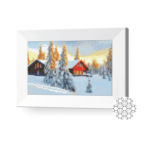 Алмазная мозаика 20x30 см Солнечный день