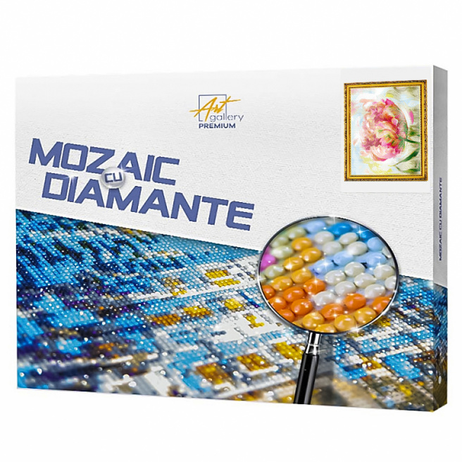 Mozaic cu diamante 40x50 cm. Lalea