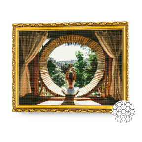 Алмазная мозаика 40x50 см. Место для медитации