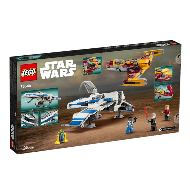 Constructor LEGO Star Wars New Republic E-Wing™ impotriva Starfighter™ Shin Hati