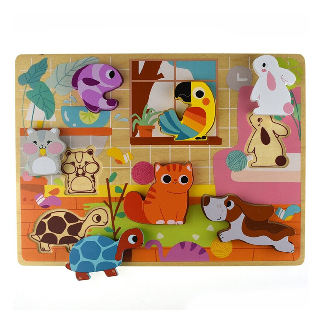 3D Пазл Питомцы Tooky Toy