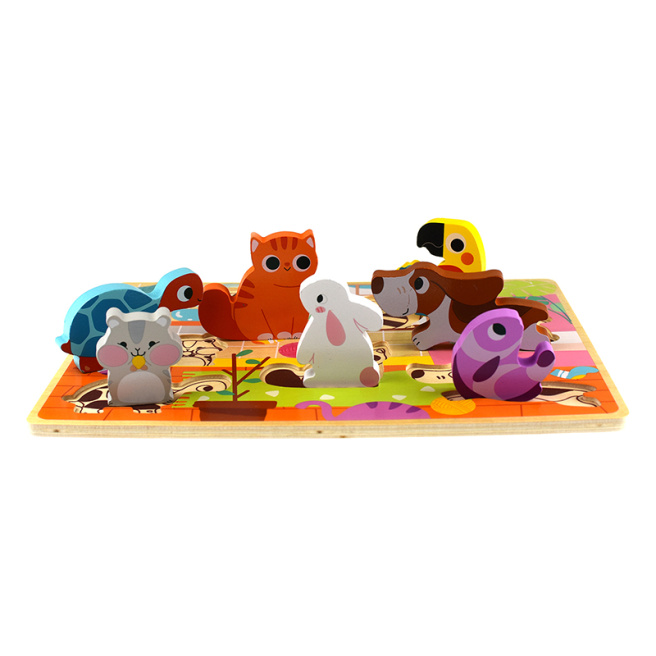 3D Пазл Питомцы Tooky Toy