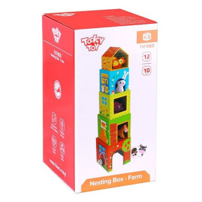 Piramida din Cuburi Animale