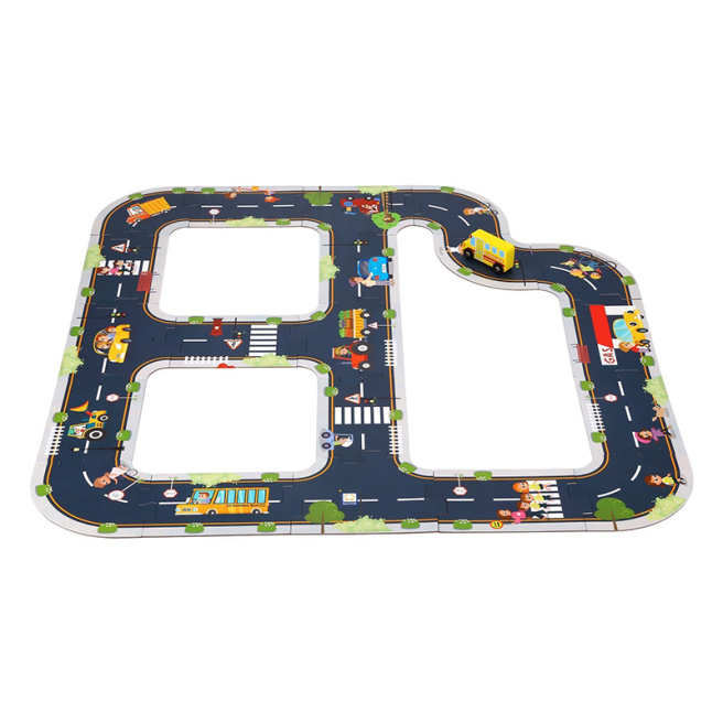 Puzzle din lemn Drumul Orășenesc