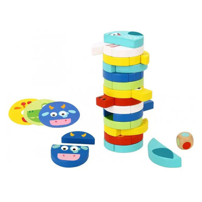 Jenga Turnul cu Animale