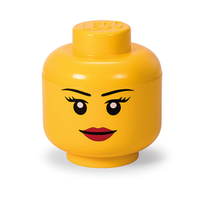 Boxă pentru depozitare LEGO Small Head - Girl