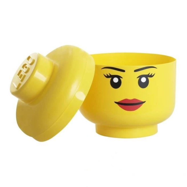 Boxă pentru depozitare LEGO Small Head - Girl
