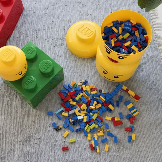 Boxă pentru depozitare LEGO Small Head - Girl