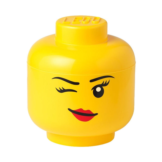 Boxă pentru depozitare LEGO Small Head - Winking