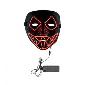 Маска для Хэллоуина LED Killer smile