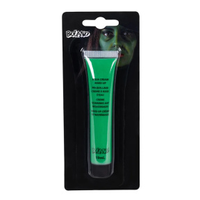 Хэллоуин Крем аква-грим флуоресцентный  зеленый (19 мл)