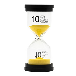 Песочные часы 9.8x4.4cm - Пастельные цвета на 10 мин