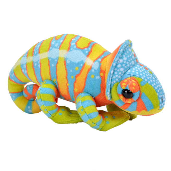 Jucarie de pluș PocketKins - Cameleon 13 cm