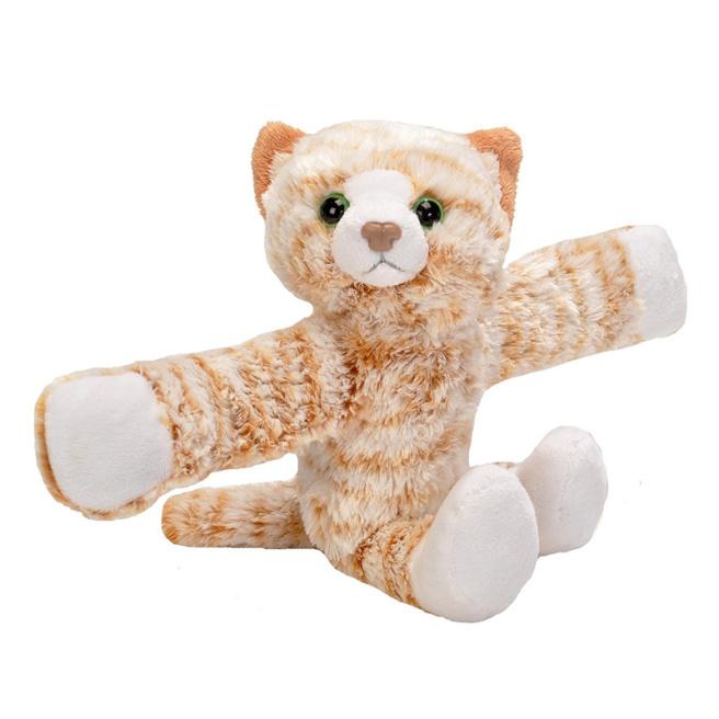 Jucărie de pluș Huggers, Pisică roșcată 20 cm