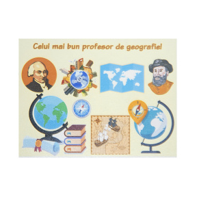 Magnet "Celui mai bun profesor de geografie"