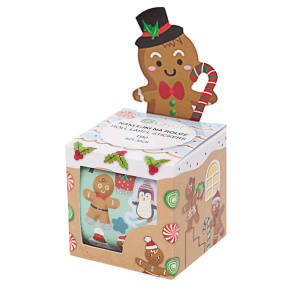 Set Stickere, Rola 190 Buc, Gingerbread Man