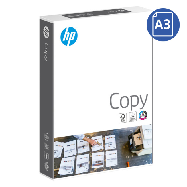 Hârtie pentru tehnica de birou HP Copy A3 (80g/m 500 foi) clasa C+