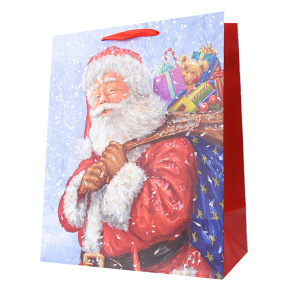 Пакет подарочный (XL) НГ (микс)