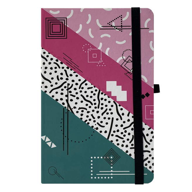 Carnet notițe A5 pătrățele 96 foi Buromax copertă tare CREATIVE