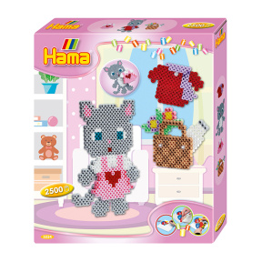 Hama Set mărgele termice M Pisici (2500el.)