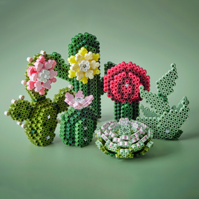 Hama Set ART mărgele termice Suculente (6000el.)