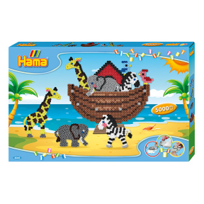 Hama Set mărgele termice Giant Arca lui Noe (5000el.)