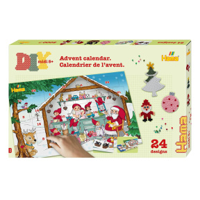 Hama Set mărgele termice Giant Calendar advent (5000el.)