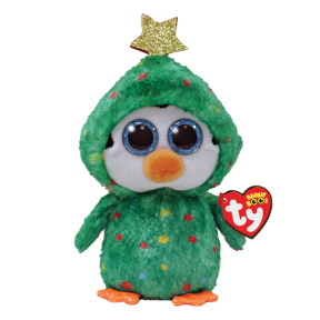 Мягкая игрушка Beanie Boos Пингвин Noel 15 см.
