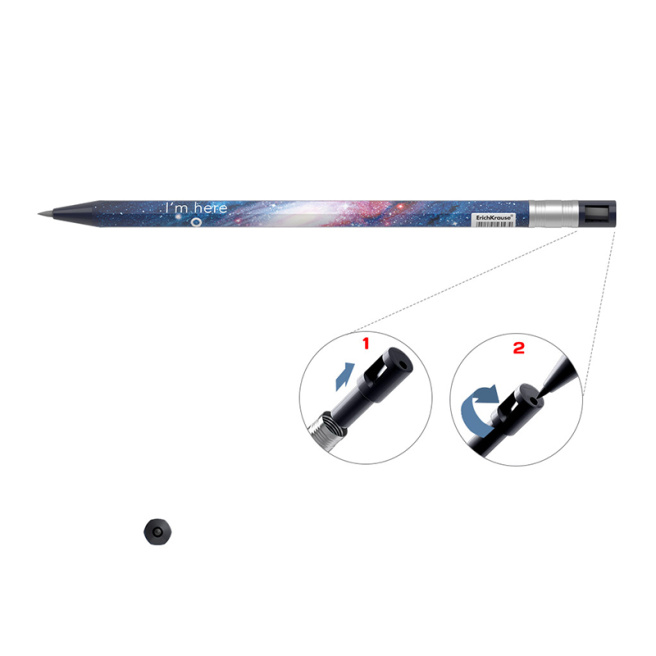 Creion mecanic 2,0 mm. ErichKrause cu ascuțioare