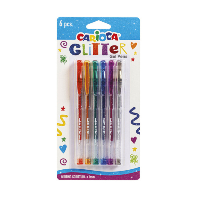 Pix cu gel-glitter Carioca