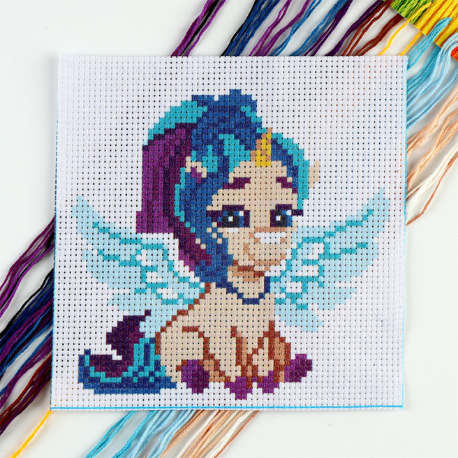 Set broderie "Unicorn din poveste"