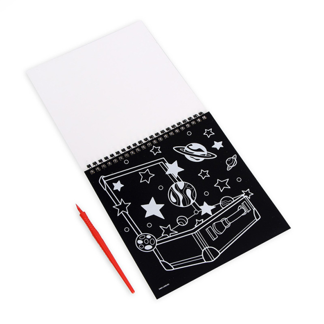 Carnet - scratching "Spatiu"