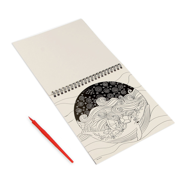 Carnet - scratching "Imaginație"