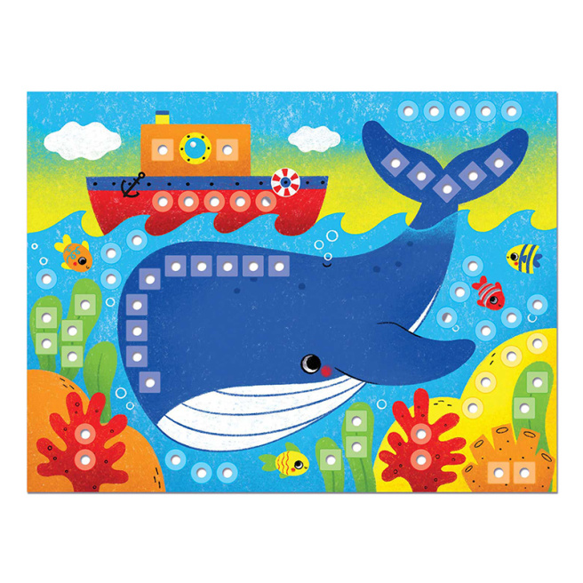 Mozaic Fantacolor Cards Animale Quercetti