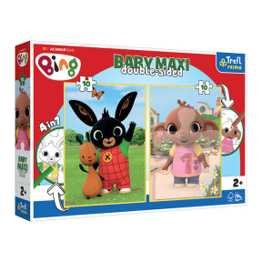 Puzzle- "Baby MAXI 2x10" - Bing The Rabbit / Acamar Films Bing